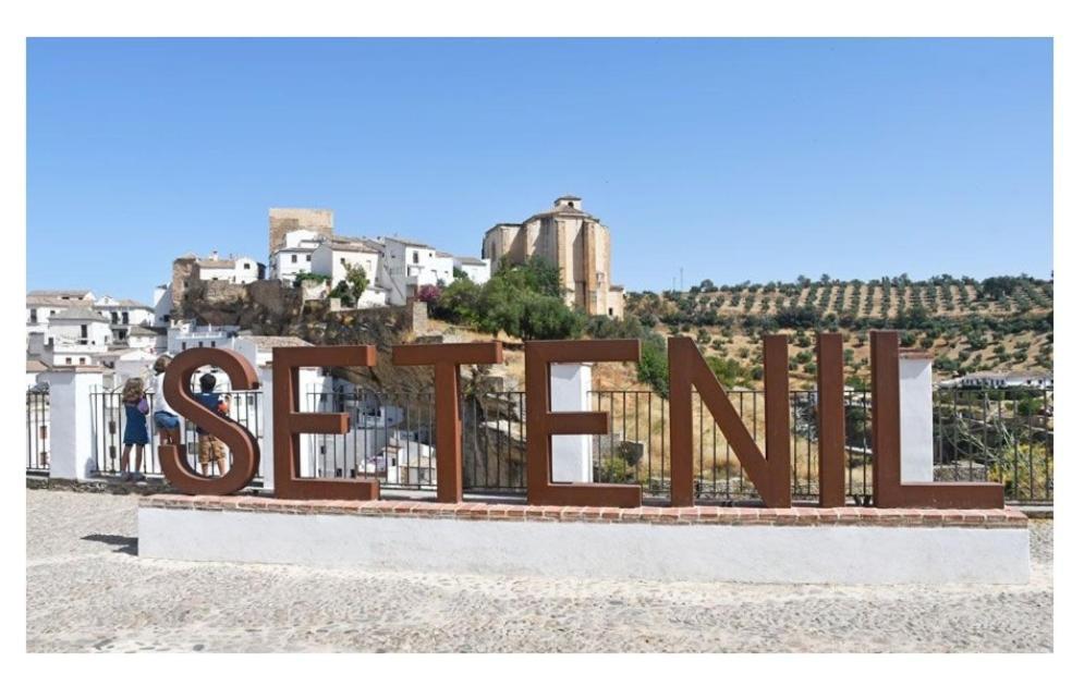 Appartamento La Medina Baja Setenil De Las Bodegas Esterno foto